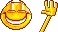 Hi And Bye Nice Day Emoticons