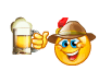 Chubby German Beer Emoticons